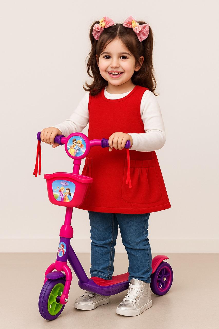 Girls Outfit  1-6 Years - Red Velvet Sleeveless Dress.